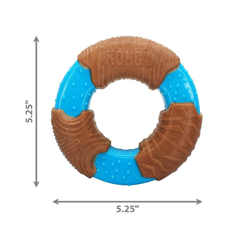 KONG Core Strength Bamboo Ring Dog Toy Large