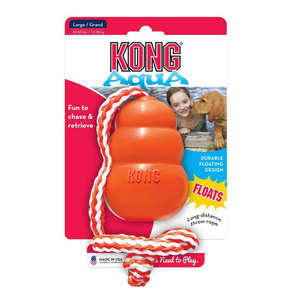 KONG Dog Toy Aqua with Rope