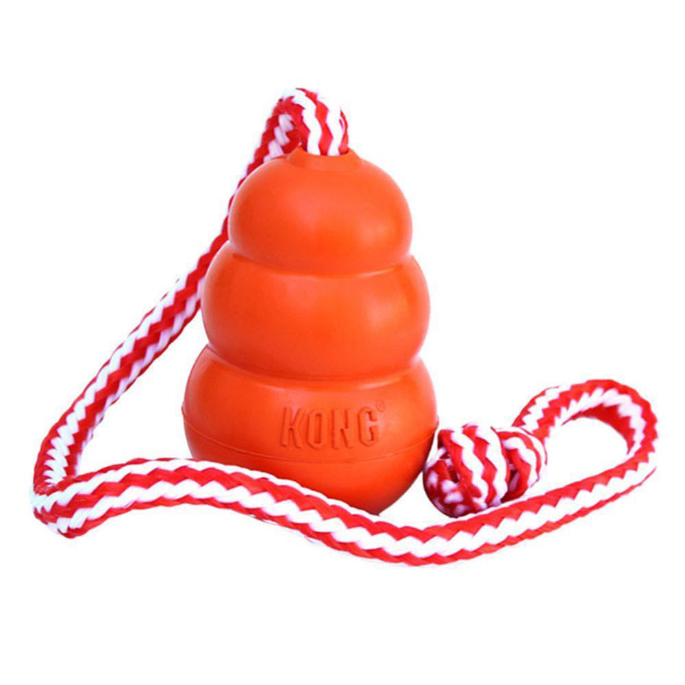 KONG Dog Toy Aqua with Rope