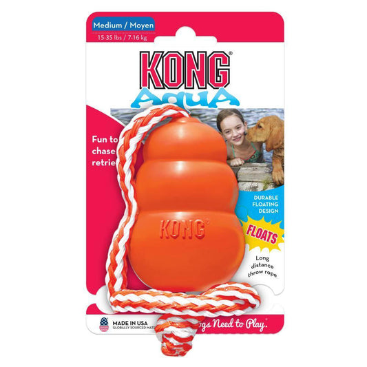 KONG Dog Toy Aqua with Rope