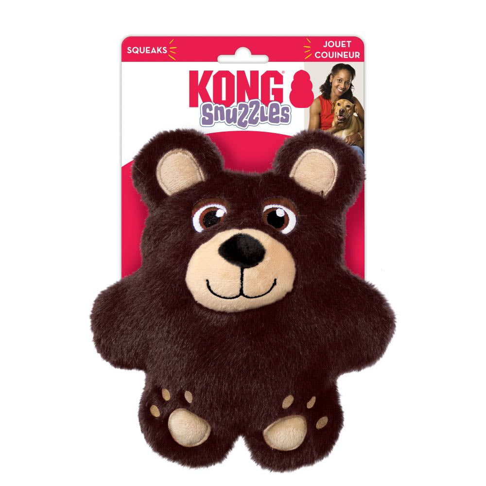 KONG Snuzzles Plush Bear Dog Toy