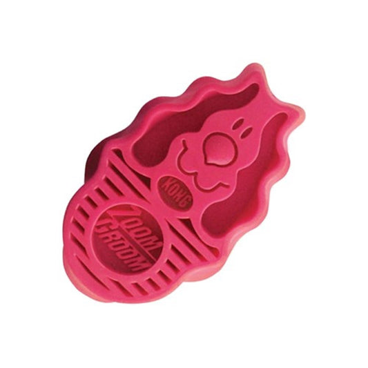 KONG Dog Zoomgroom Raspberry