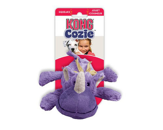 KONG Dog Toy Cozie Rosie Rhino Small