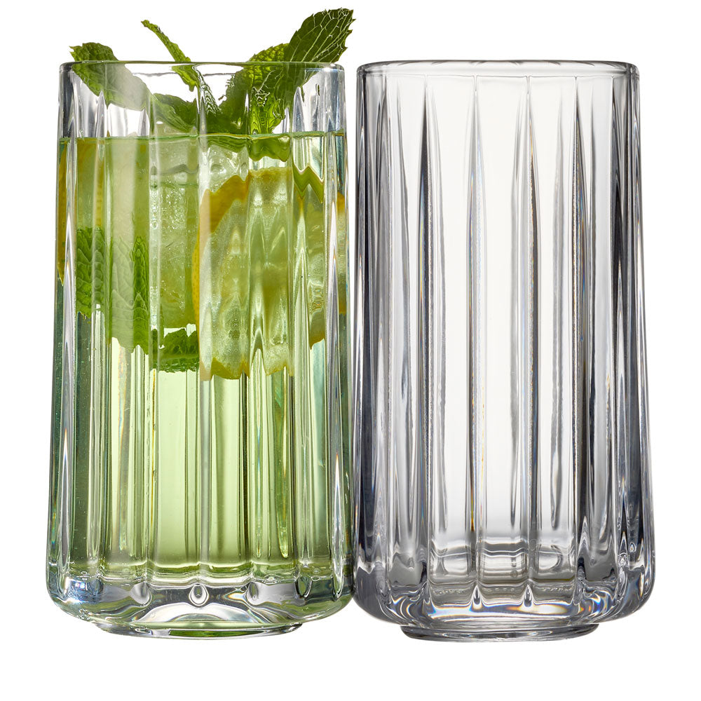 Ecology Lineaire Set of 4 Hi Ball Tumblers 320ml