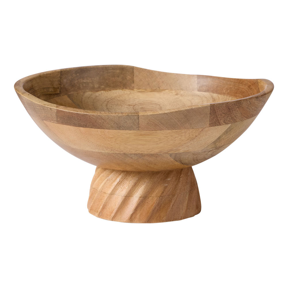 Ecology Whirl Pedestal Bowl 25x12cm