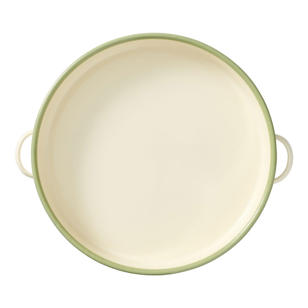 Ecology Mori Tray with Handles 30cm Olive