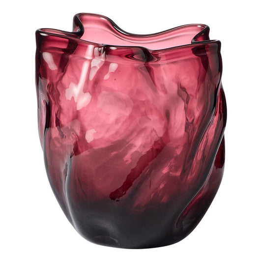 Ecology Tulip Vase 17cm Elderberry