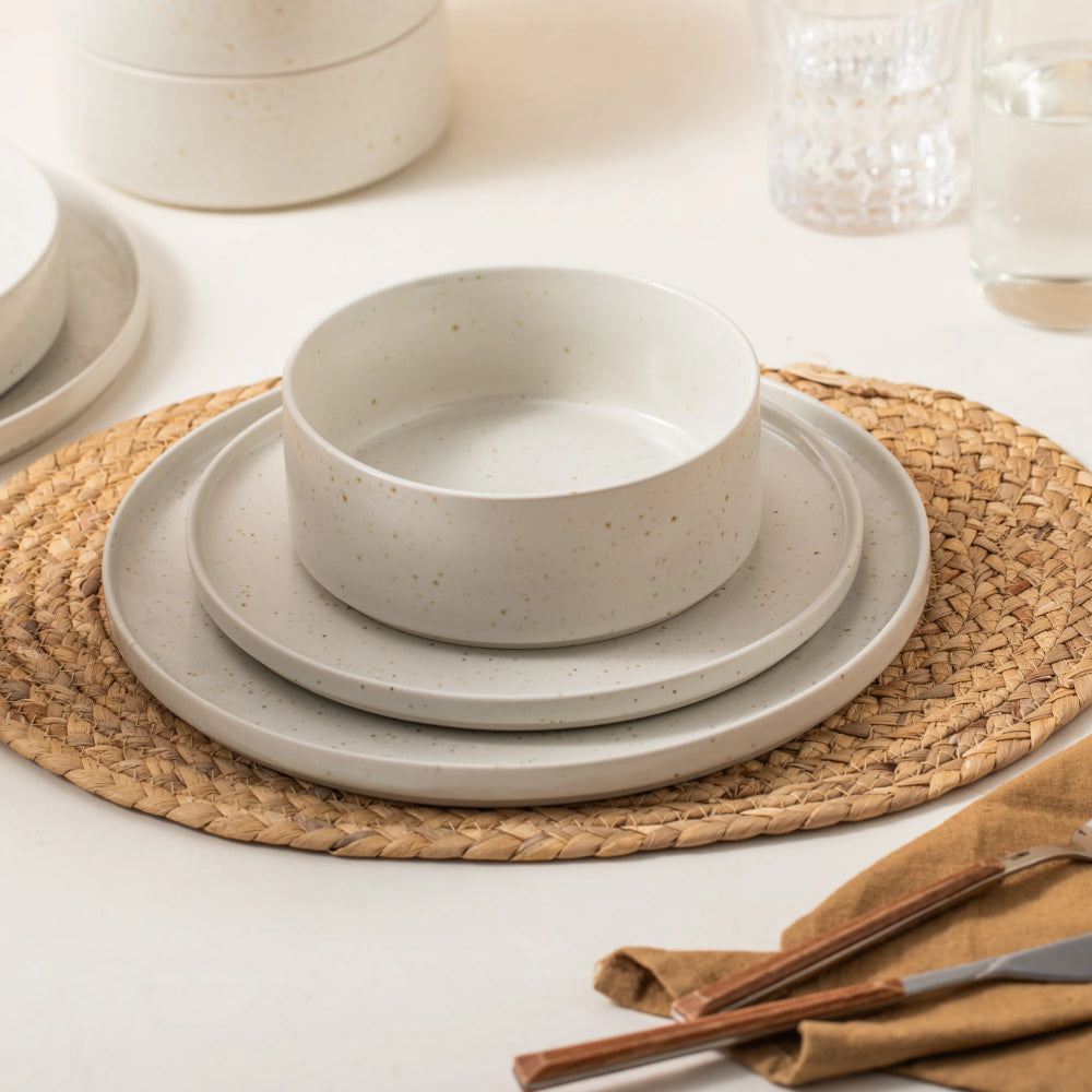 Ecology Lento 16 Piece Dinner Set White