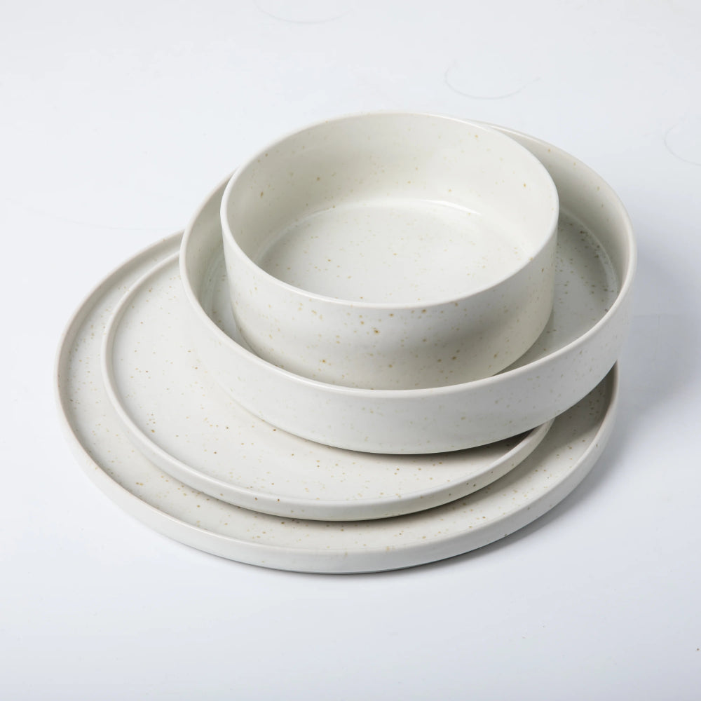Ecology Lento 16 Piece Dinner Set White