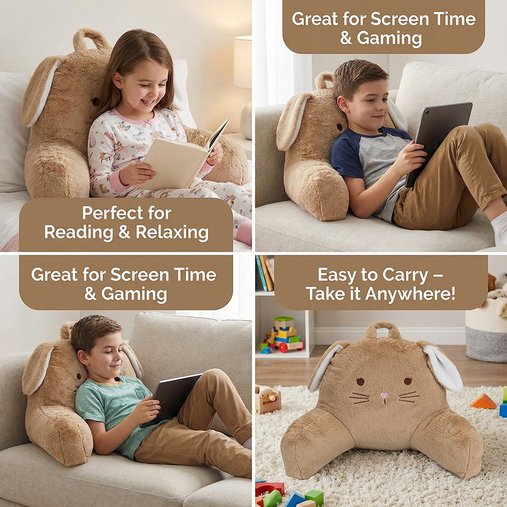 Easy Rest Faux Fur Kids Back Rest Pillow