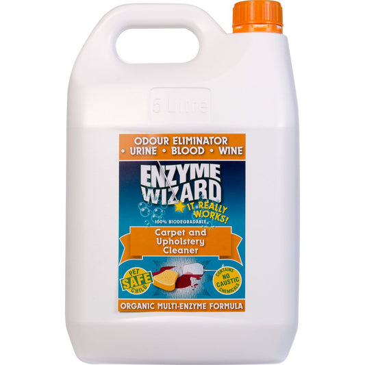 Enzyme Wizard Carpet & Upholstery Cleaner 5L