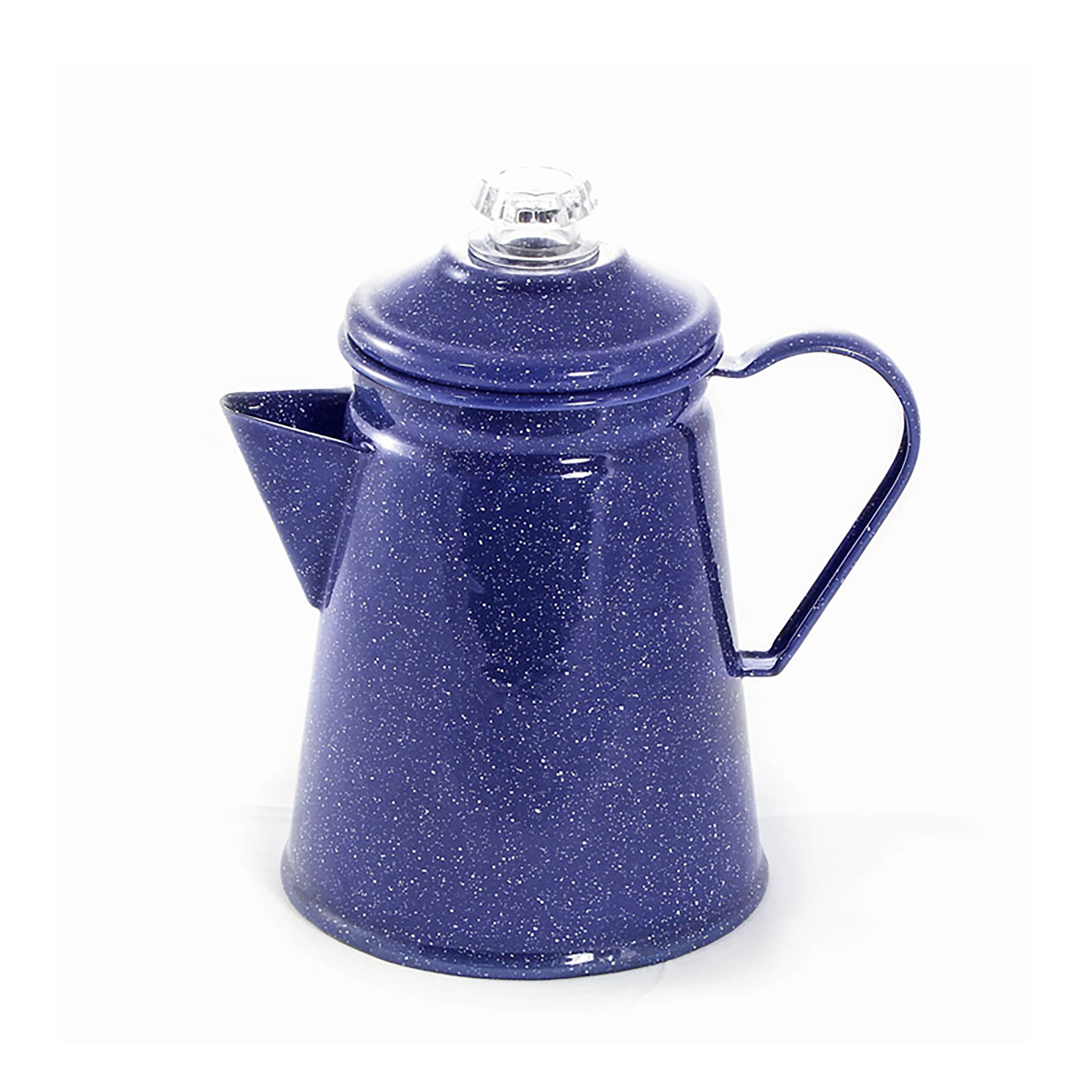 Falcon Coffee Percolator With Preview Knob 1.9L Blue & White Speckle ...