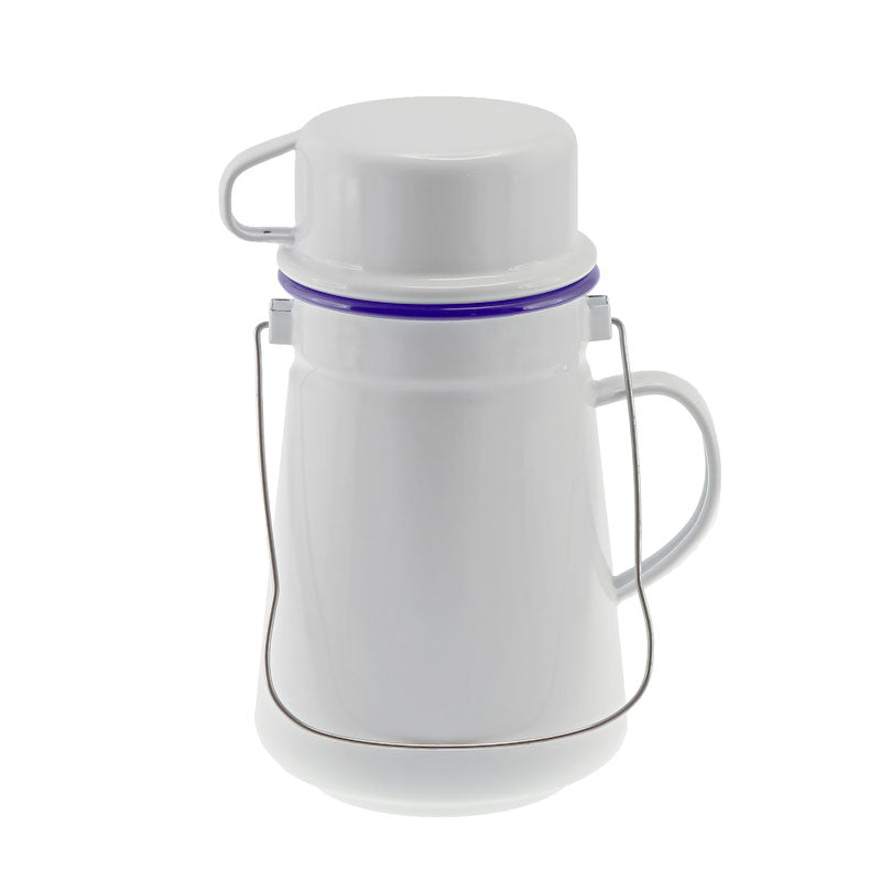 Falcon Tea Can & Mug Set White & Blue