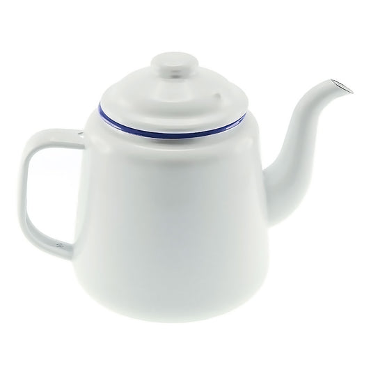 Falcon Teapot 1.5L White & Blue