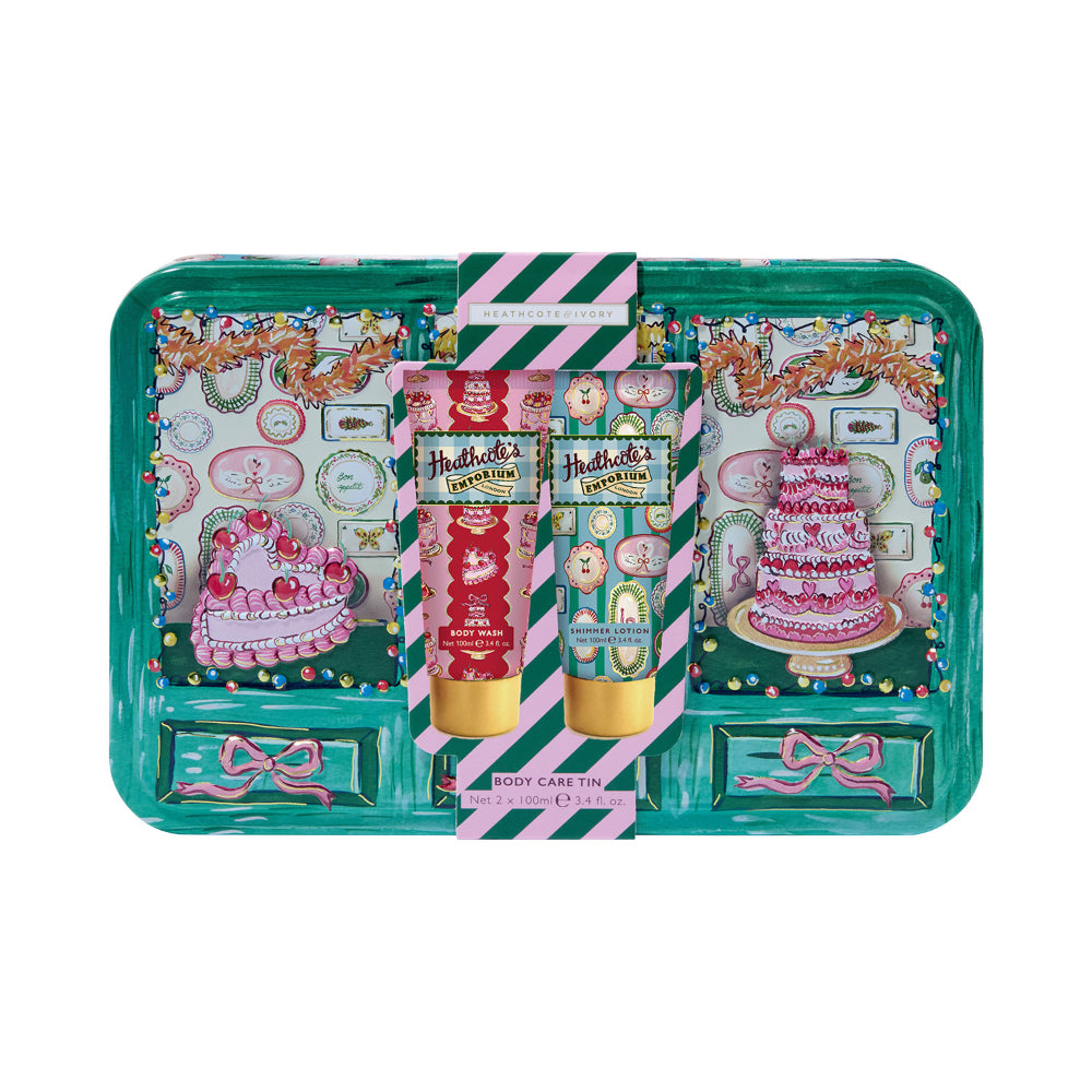 Heathcote & Ivory Emporium Vintage Fayre Body Care Tin