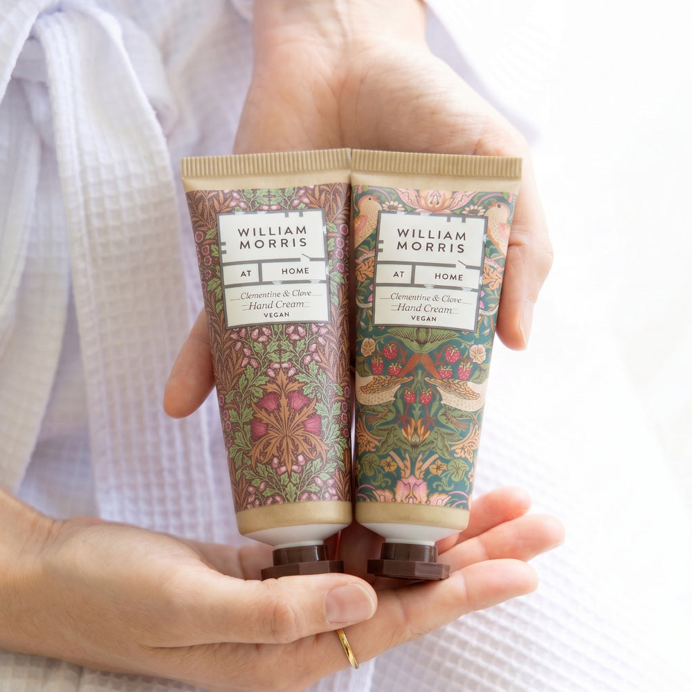William Morris at Home Oak & Willow Two Hand Cream Pouch