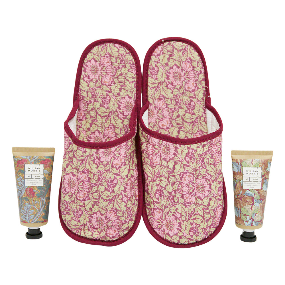 William Morris at Home Beautiful Sleep Slipper Set
