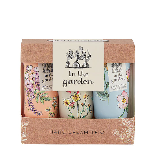 Heathcote & Ivory In The Garden Hand Cream Trio