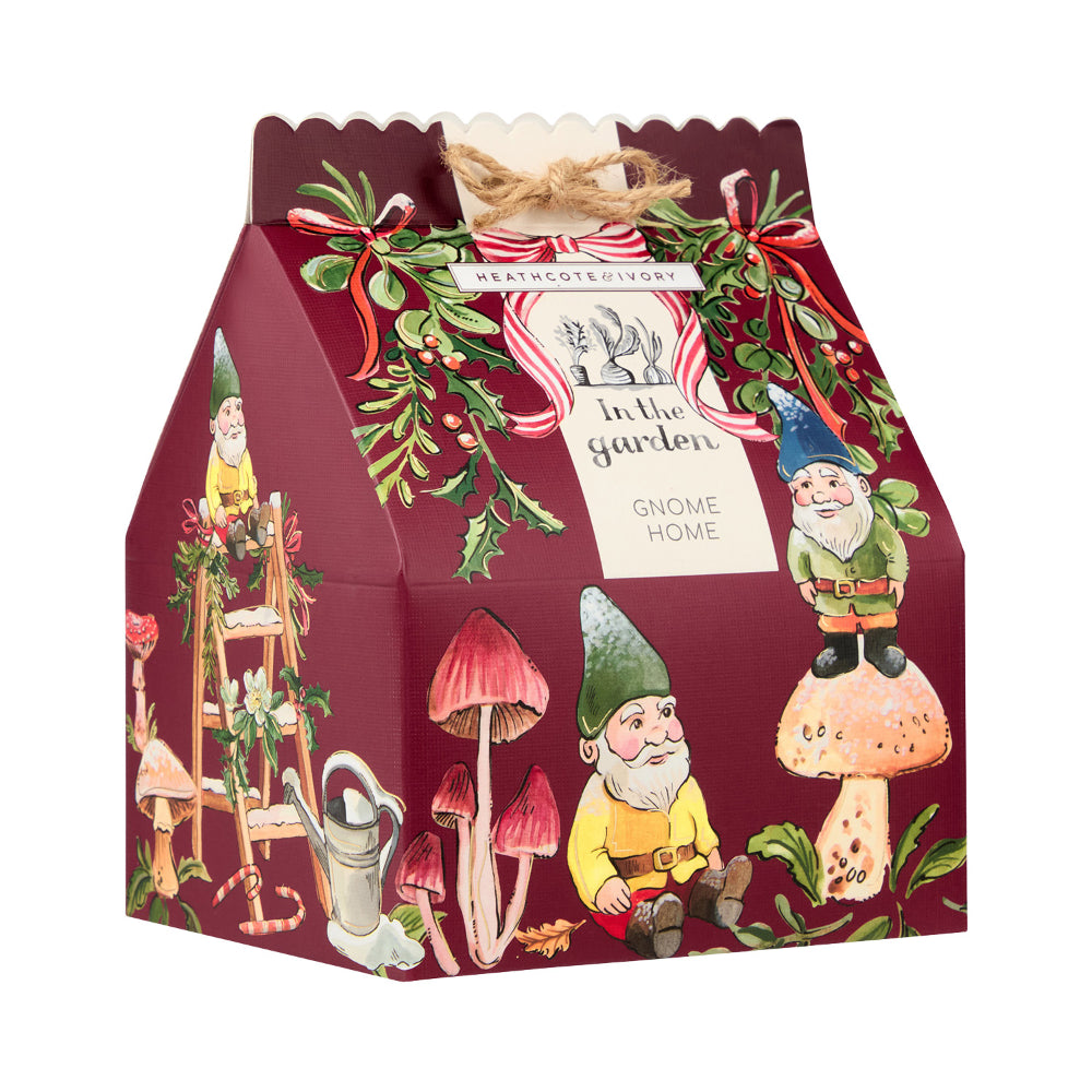 Heathcote & Ivory In The Garden Festive Collection Festive Gnome Home
