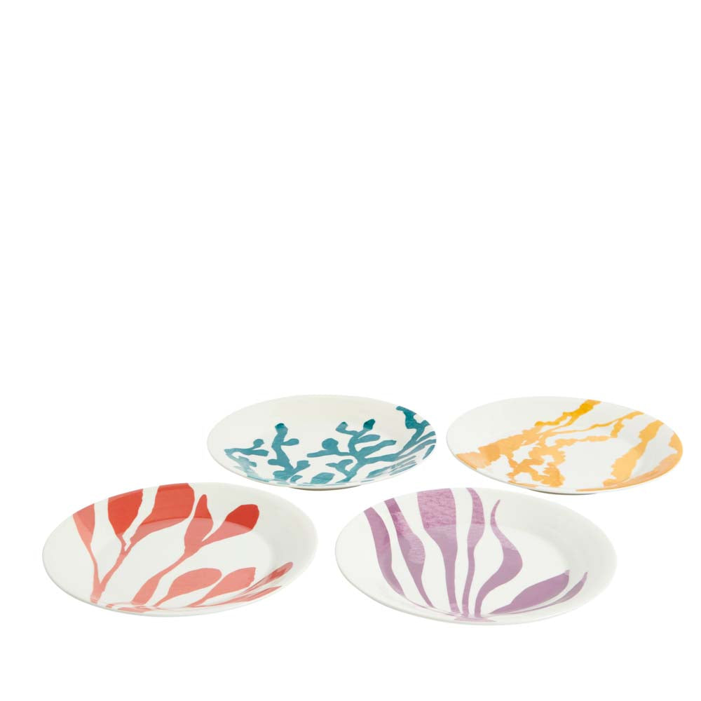 Royal Doulton 1815 Bright Set of 4 Plates 24cm