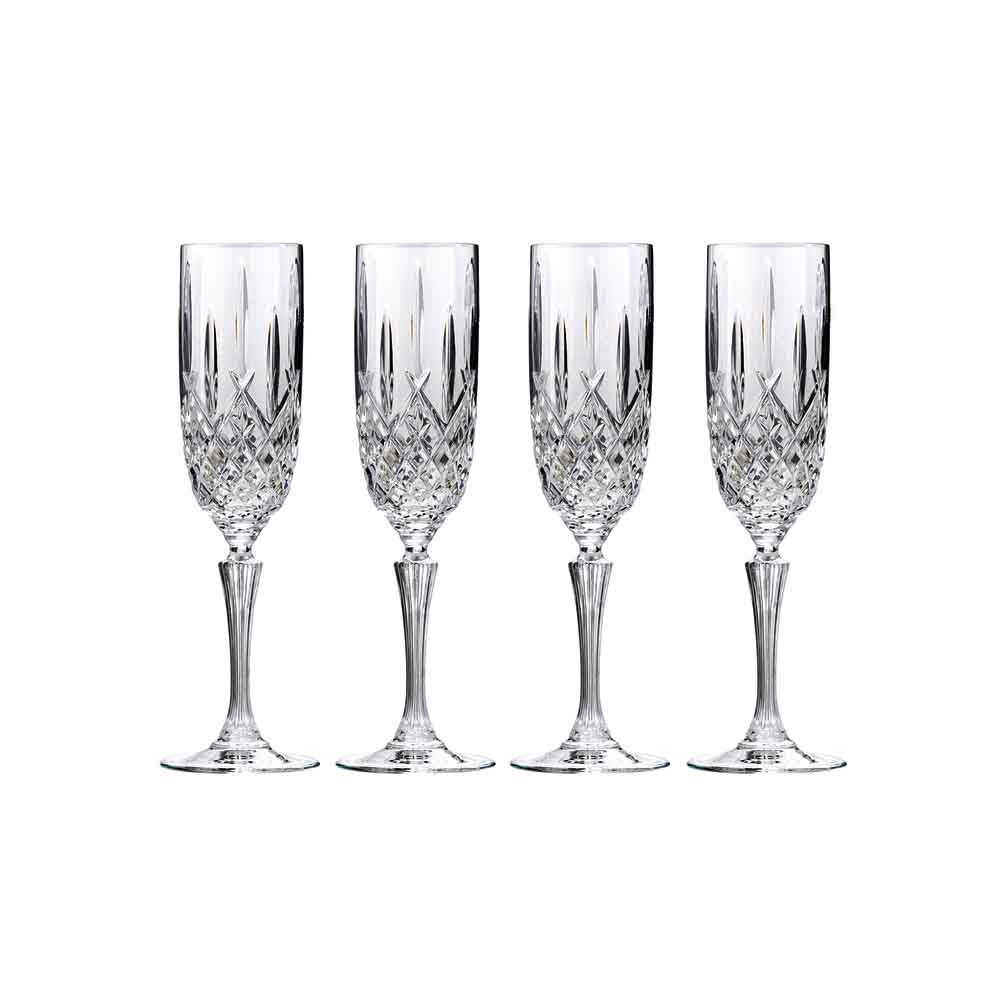 Marquis by Waterford Markham Set of 4 Flute Glasses