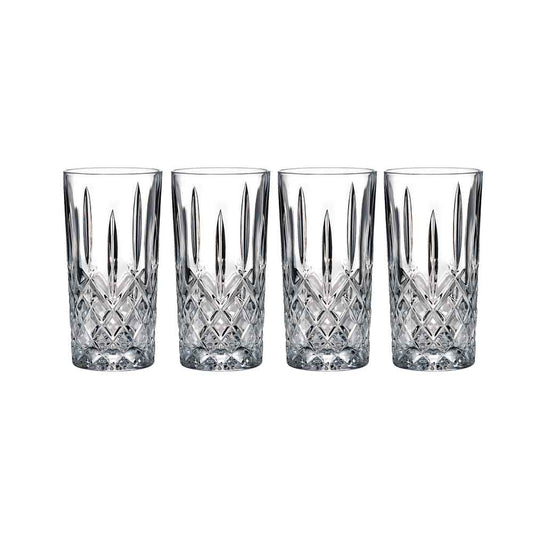 Marquis by Waterford Markham Set of 4 Hiball Tumblers