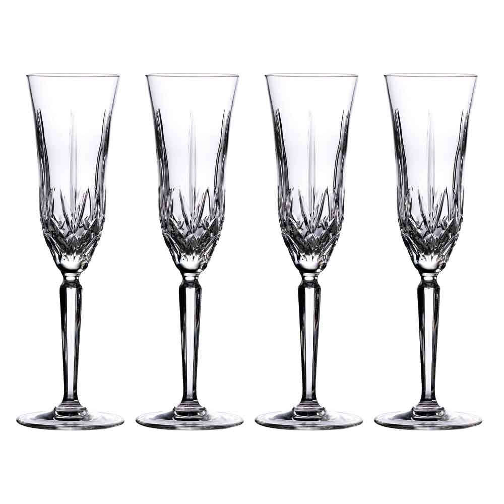 Marquis by Waterford Maxwell Set of 4 Flute Glasses