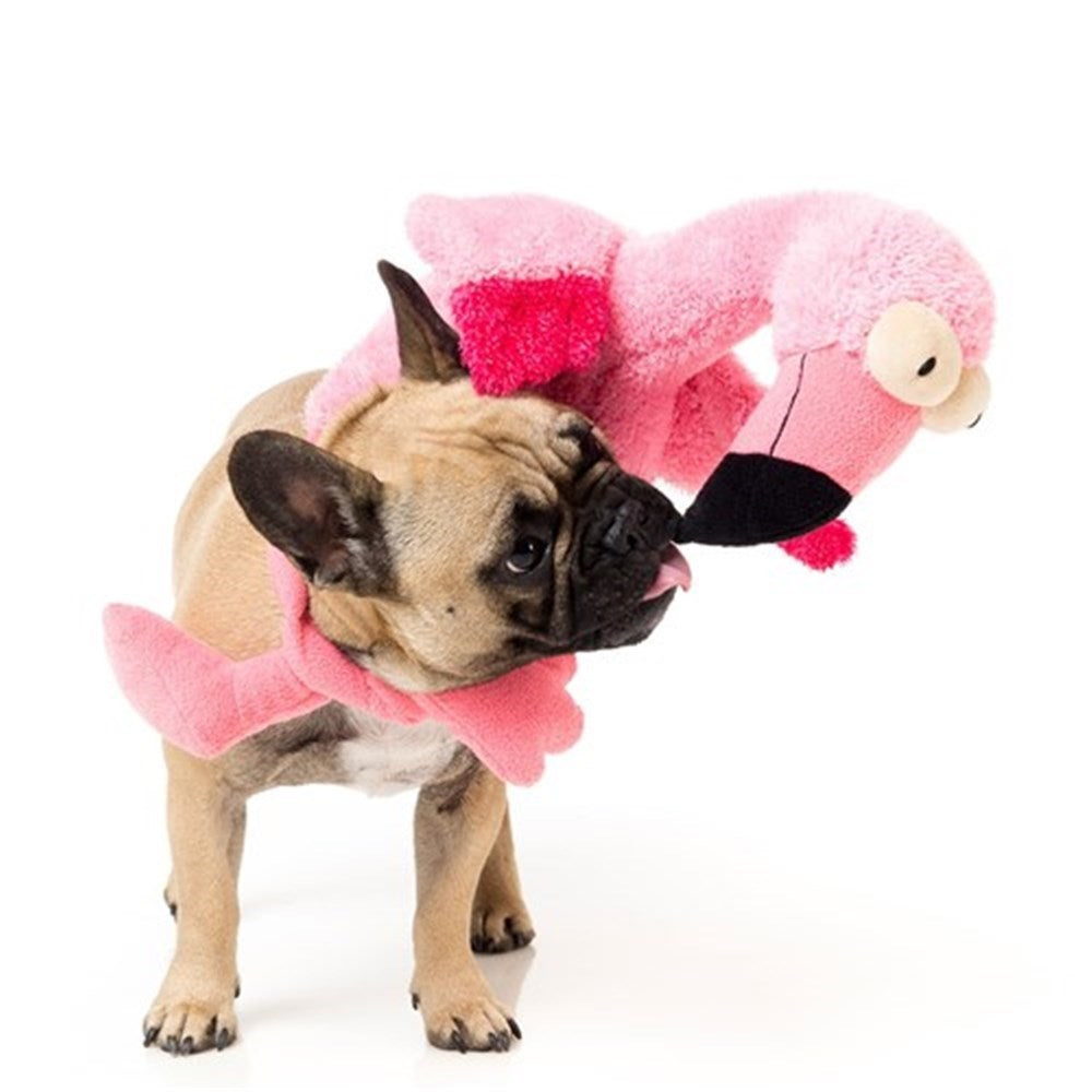 FuzzYard Dog Flo Flamingo Toy