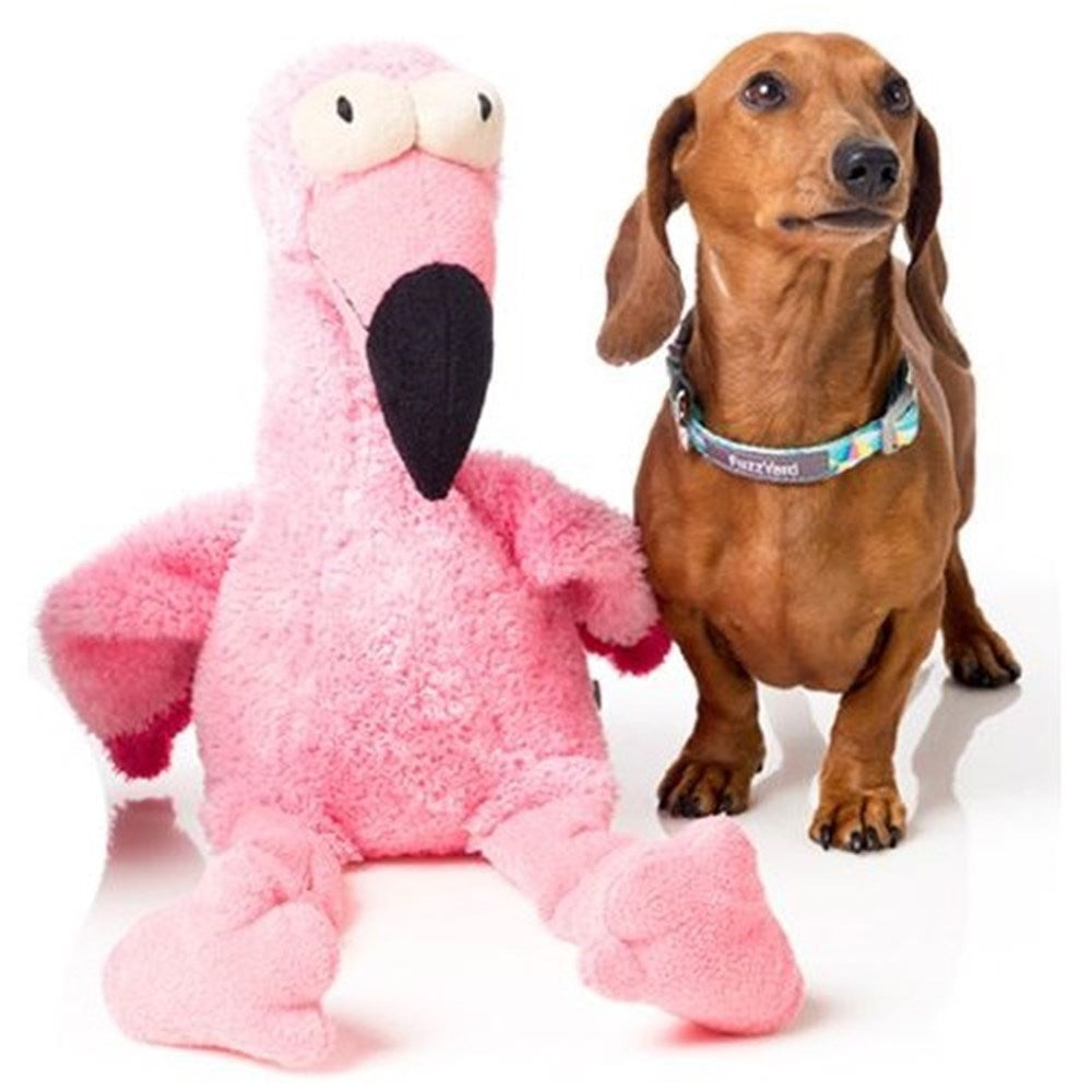 FuzzYard Dog Flo Flamingo Toy