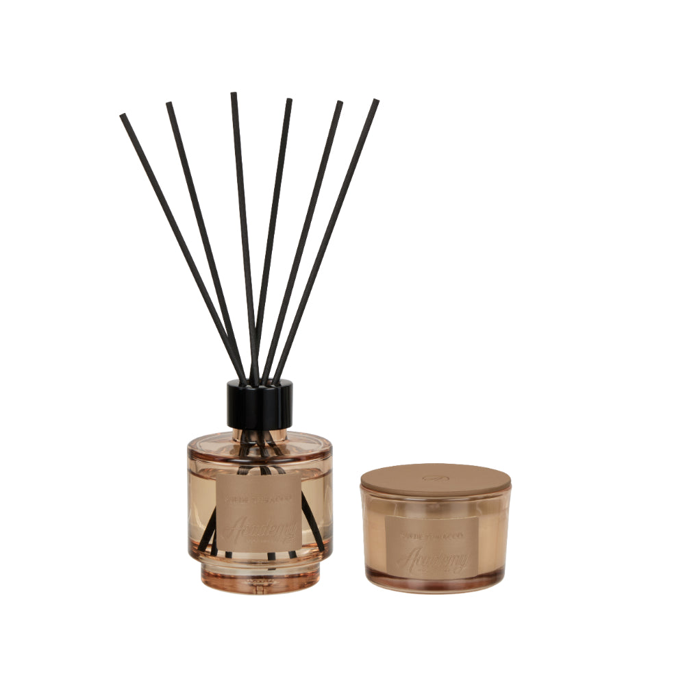 Academy Suede Tobacco Fragrance Set