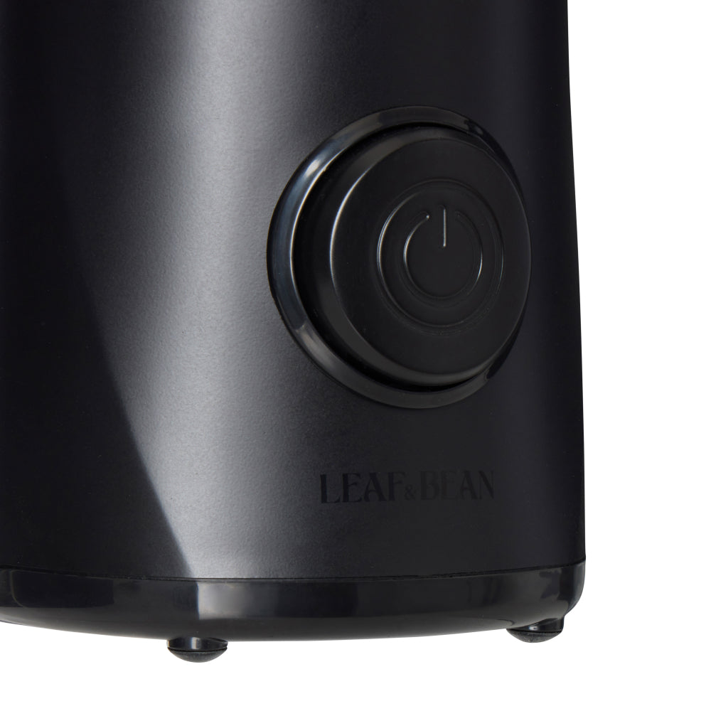 Leaf & Bean One Touch Coffee Grinder Black