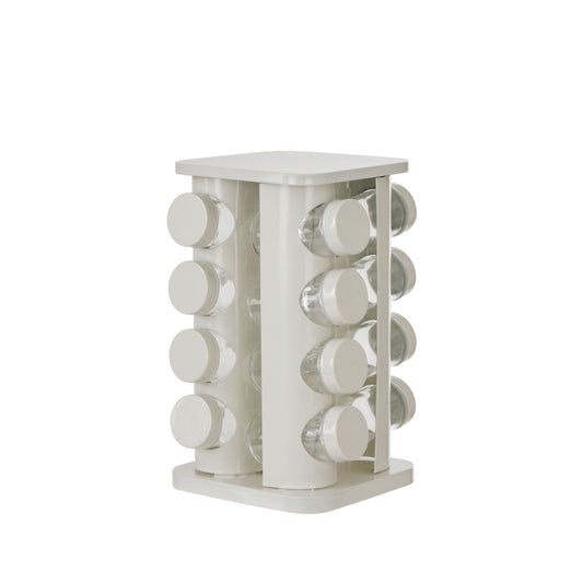 Davis & Waddell Newbury Stainless Steel Spice Rack Jar Set