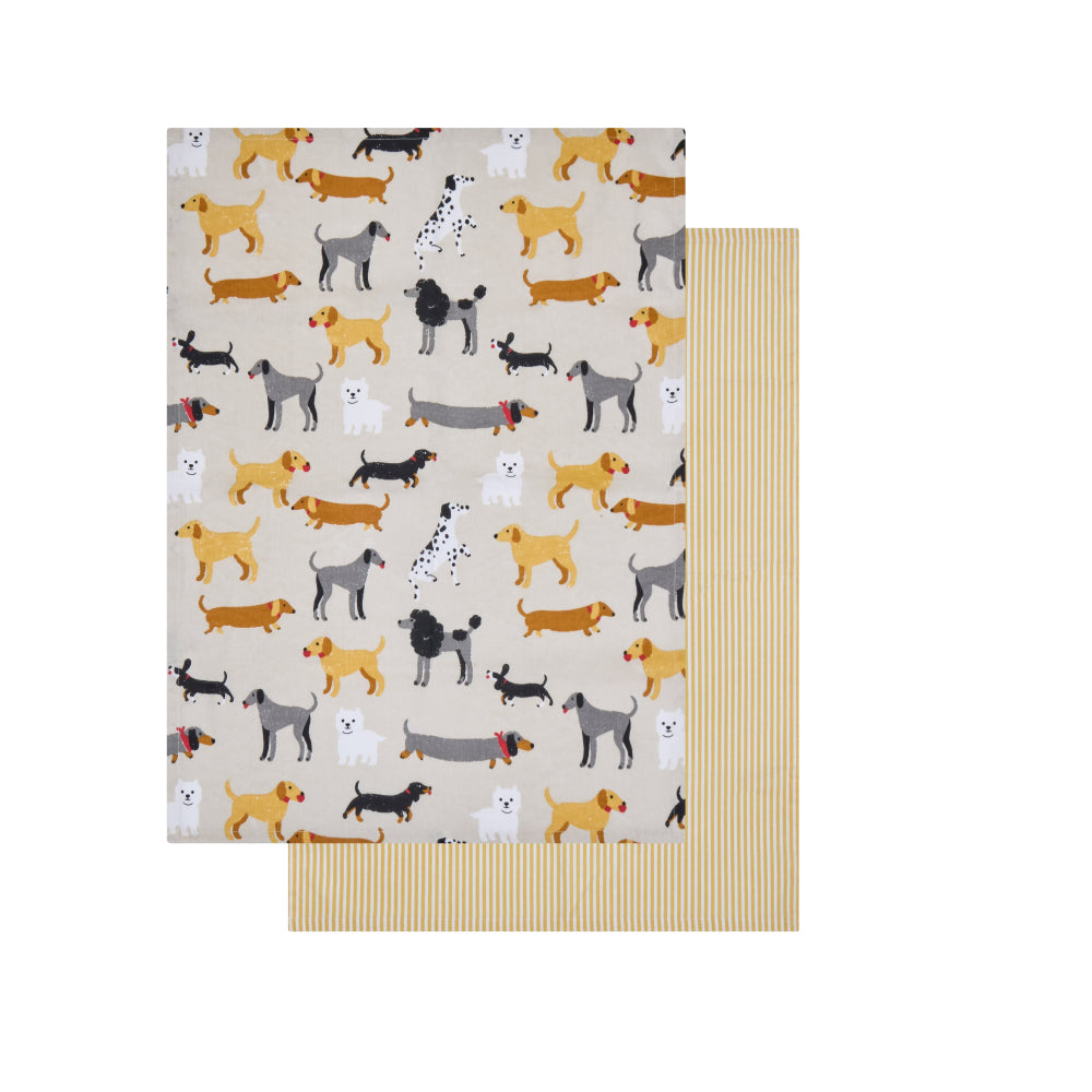 Davis & Waddell Pawwfect Tea Towel Set of 2