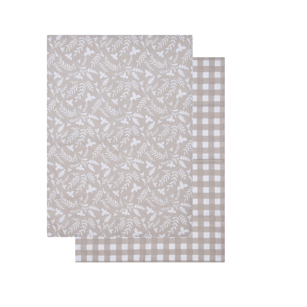 Davis & Waddell Wildflower & Hive Tea Towel Set of 2
