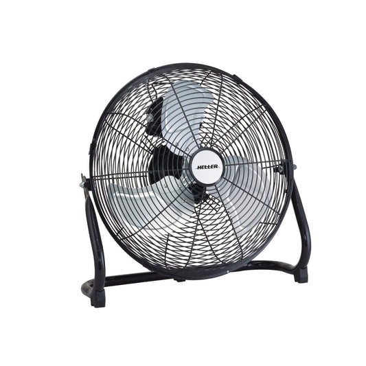 Heller 40cm High Velocity Fan Black