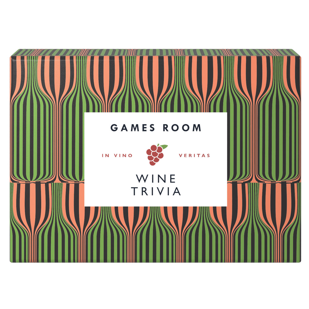 Games Room Wine Trivia Cards