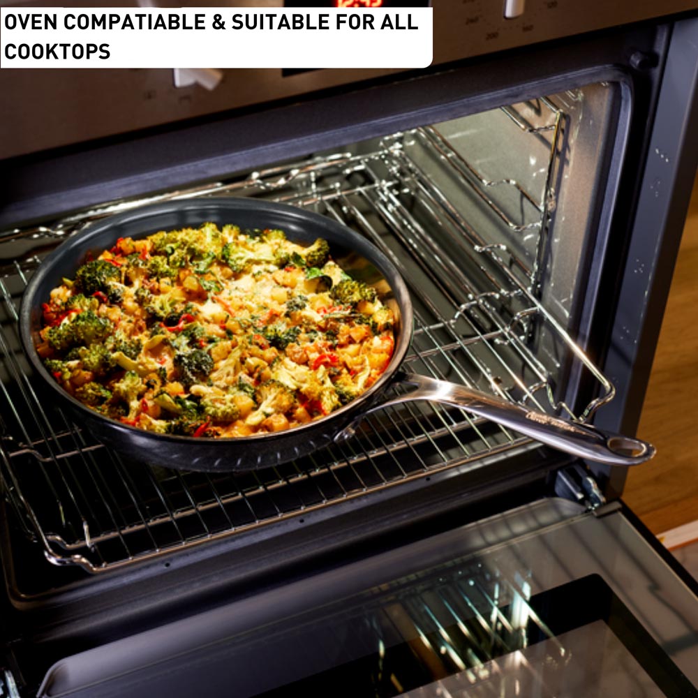 Jamie Oliver frypan in oven with pasta bake - MyHouse