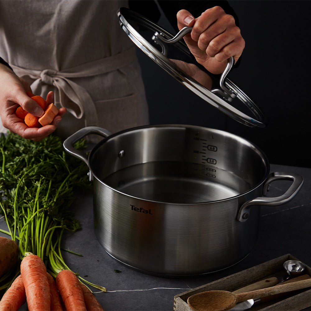 Tefal Virtuoso Induction Stainless Steel Saucepan