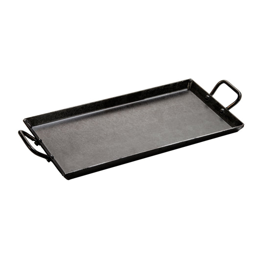 Lodge 18x10 Inch Seasoned Carbon Steel Griddle