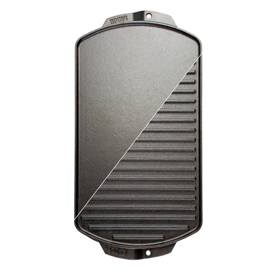 Lodge 19x19.5 Inch Cast Iron Reversible Grill & Griddle