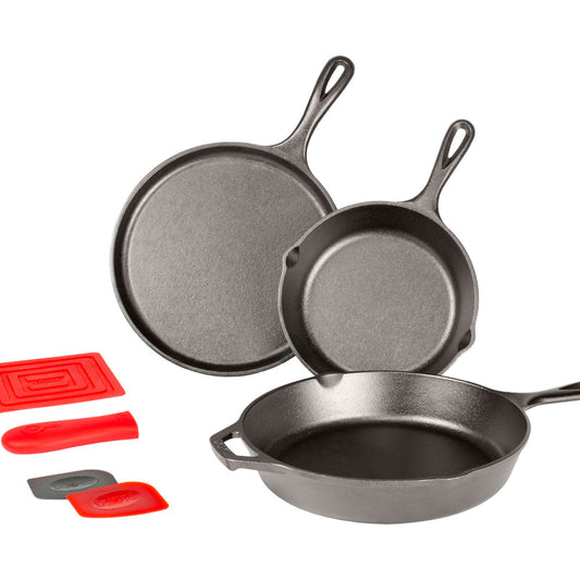 Lodge Essential 6 Piece Skillet Set