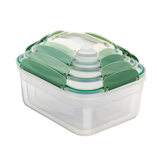 Fresh De Chef Set of 5 Microwave Clip Storage Containers