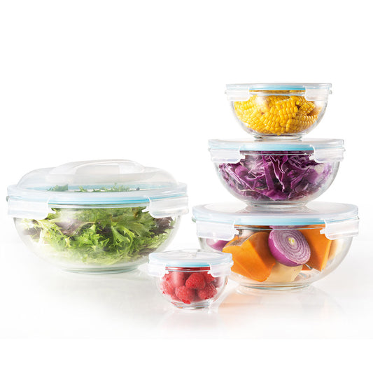 Soffritto Pure Glass Bowl Set of 5