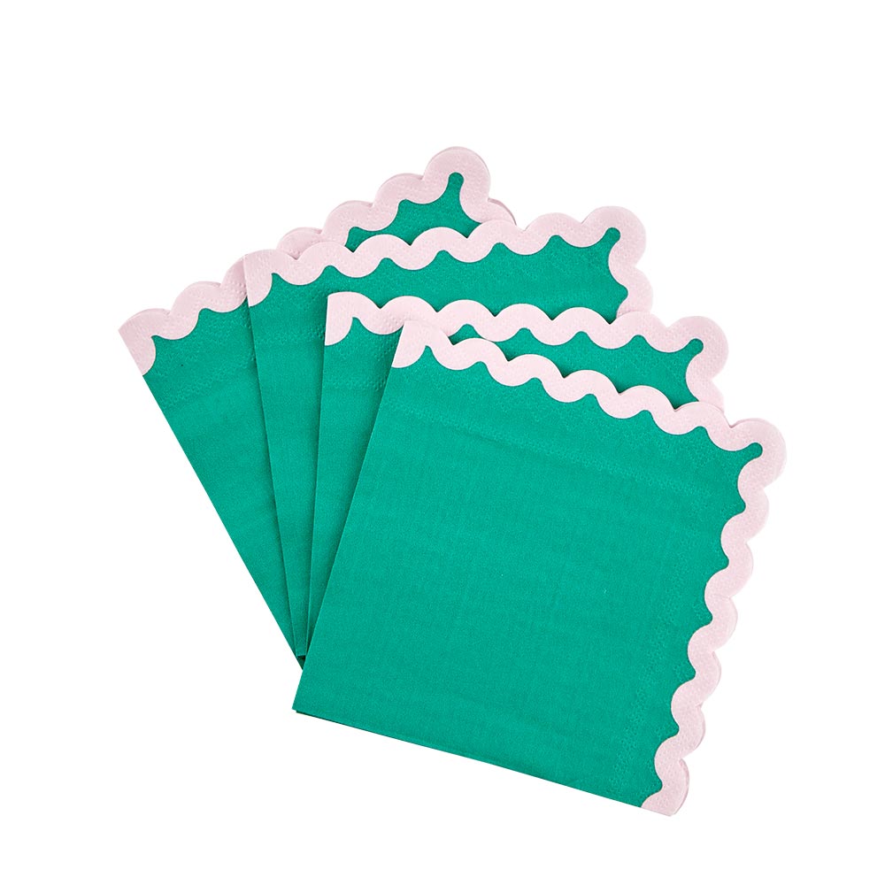 Ambrosia Santas Workshop Set of 20 Paper Napkins - Designs May Vary