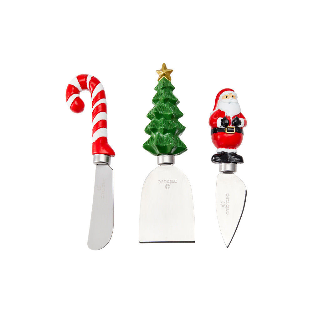 Ambrosia Santas Workshop Cheese Knife - Designs May Vary