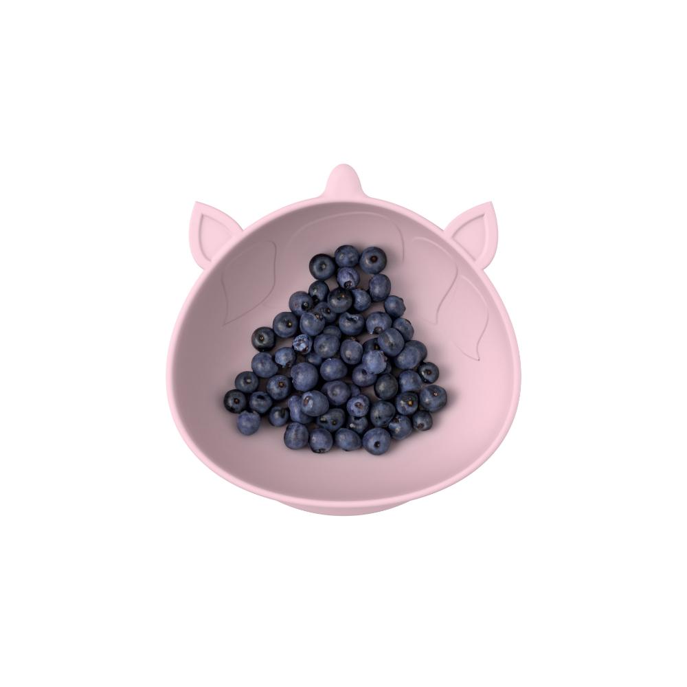 Unicorn Silicone Suction Bowl with berries - MyHouse