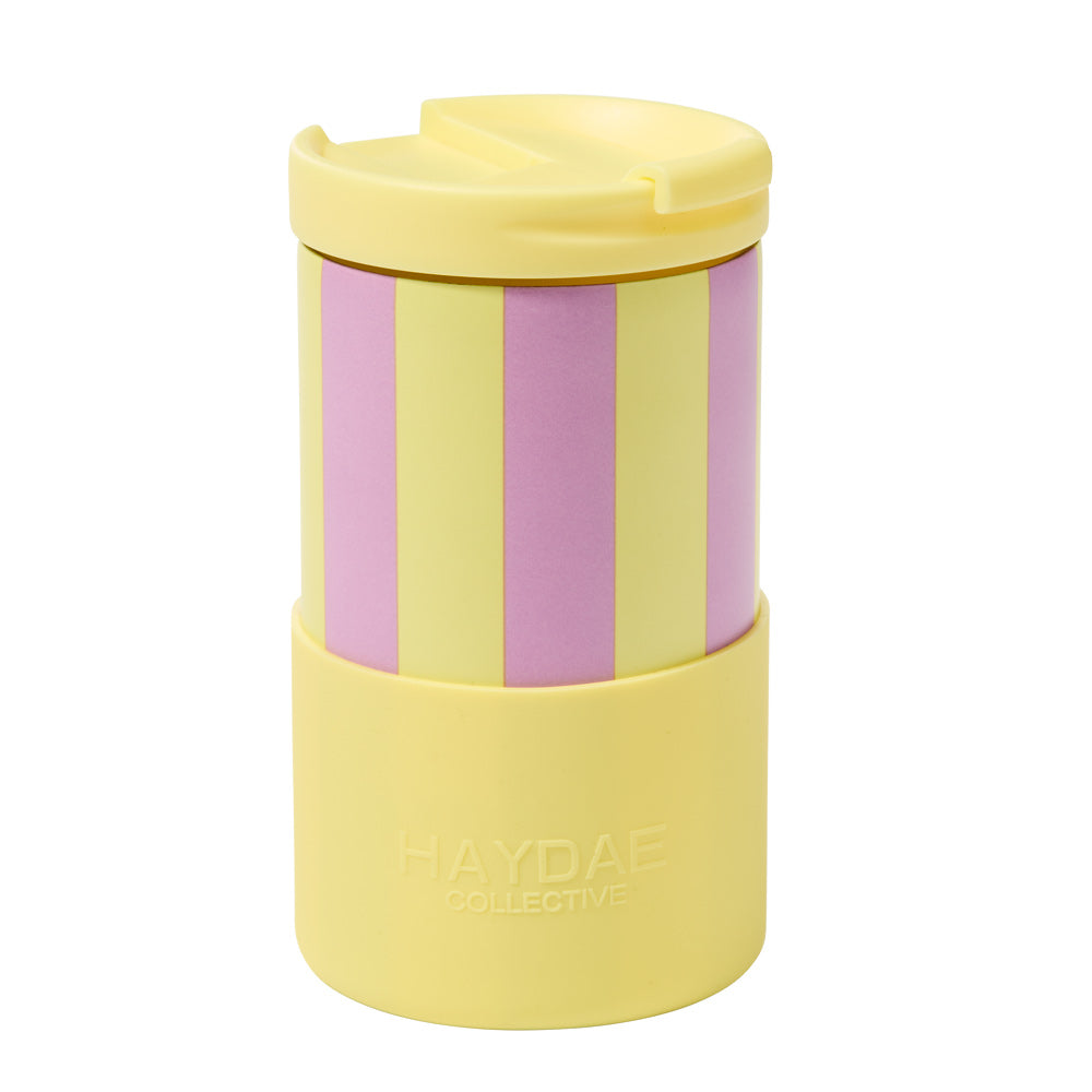 HAYDAE COLLECTIVE Stainless Steel Travel Mug 380ml Yellow - House