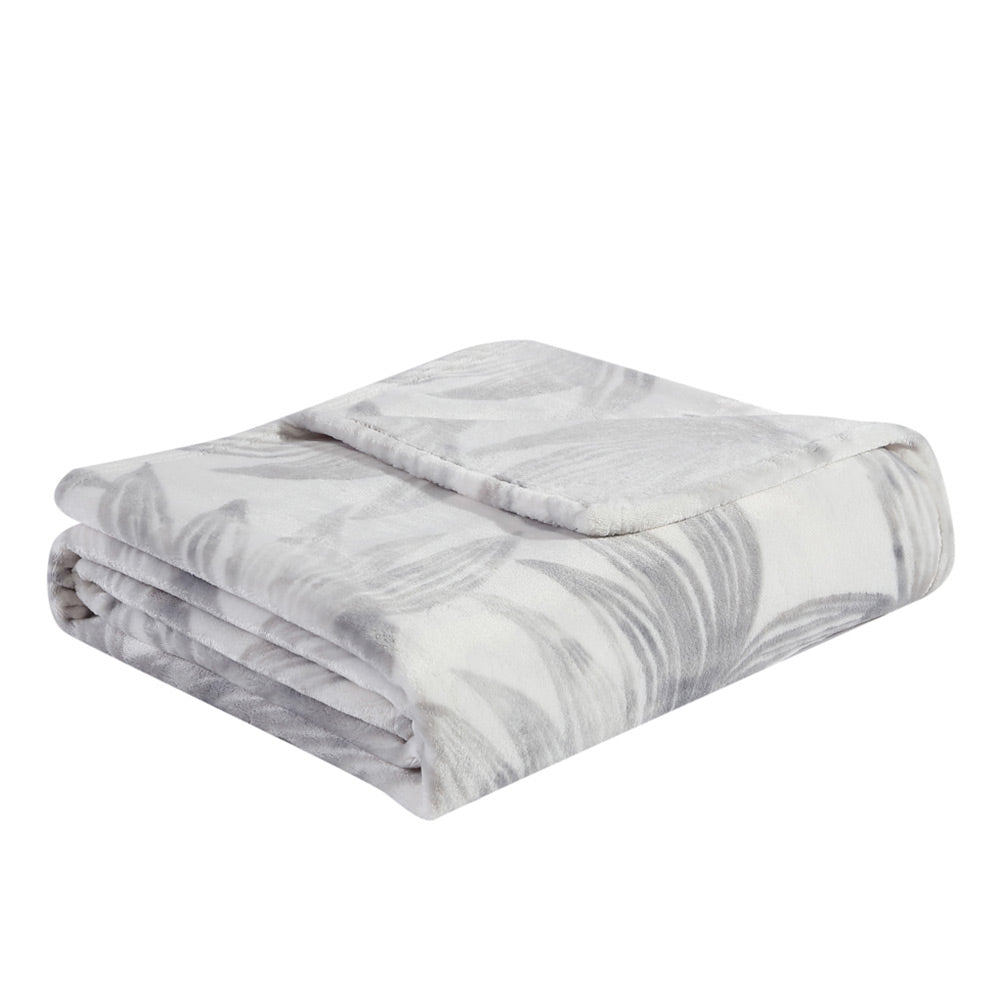 Tommy Bahama Kayo Blanket Pelican Grey at MyHouse