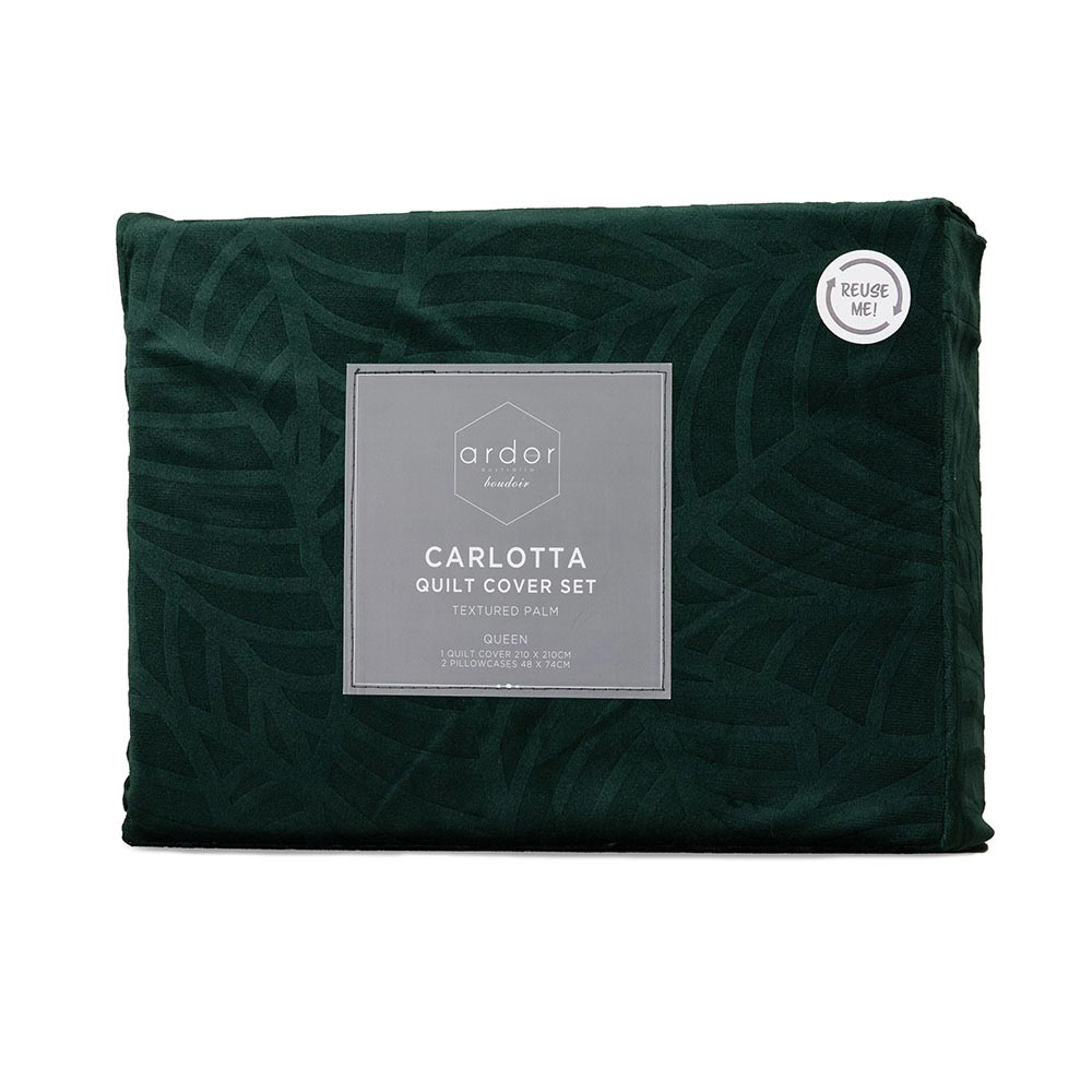 Ardor Boudoir Carlotta Quilt Cover Set