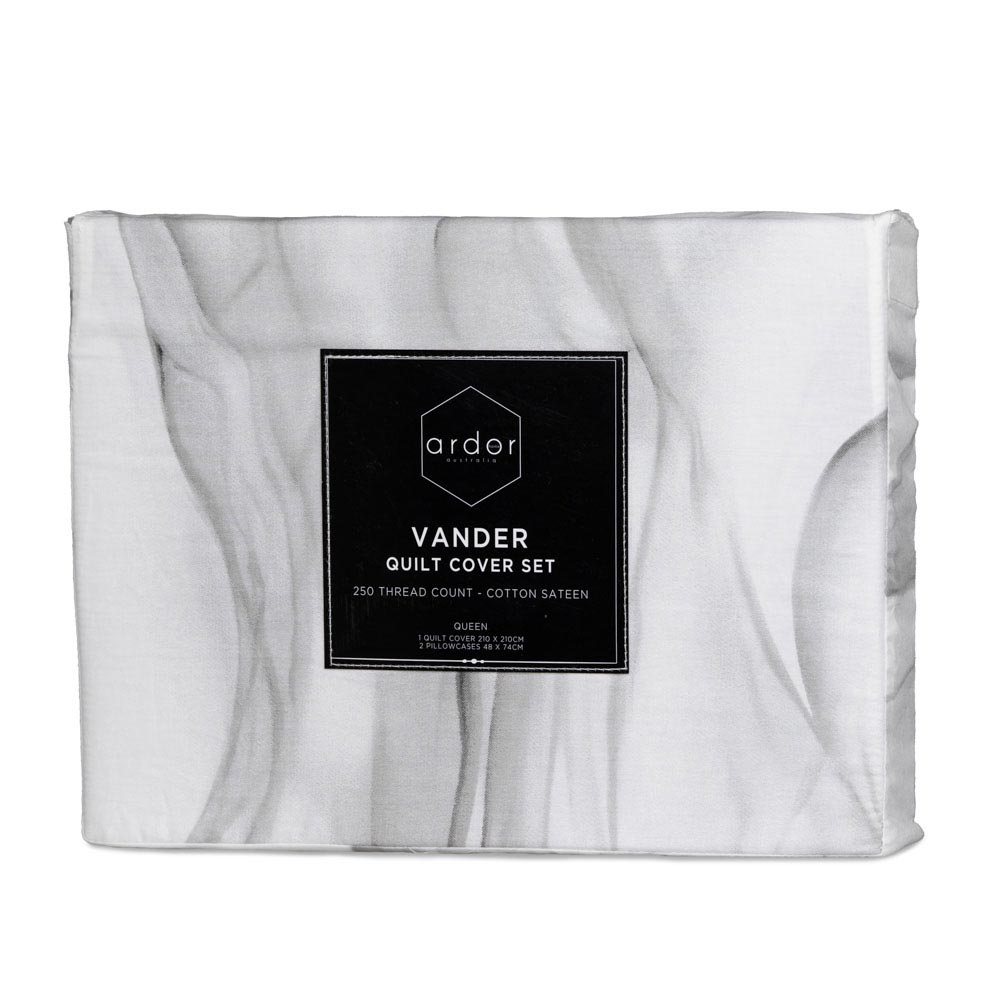 Ardor Vander 250TC Quilt Cover Set